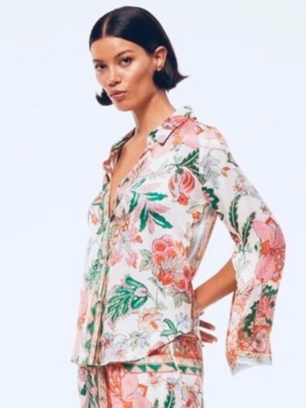 ☀️Summer Sale ~ NWT MISA Los Angeles, Roya Celine in Floral Casablanca Sz M & L